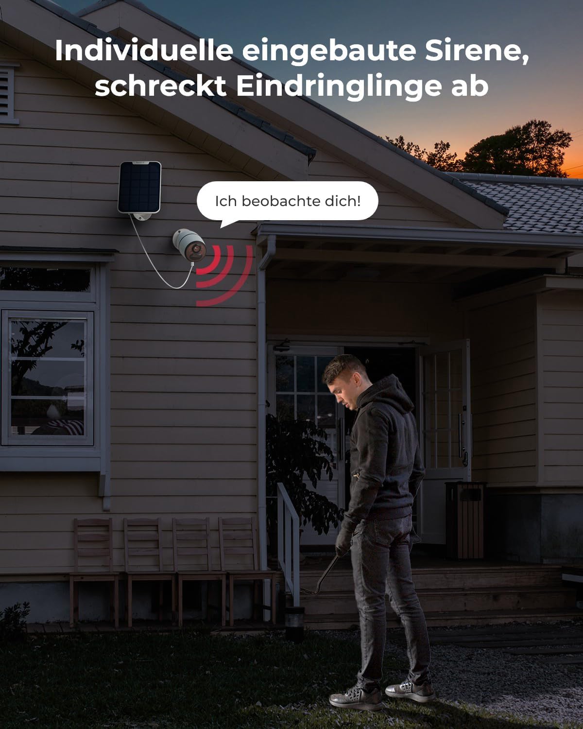 Detalle 1 de Reolink 3G/4G LTE Akku Überwachungskamera 4 MP