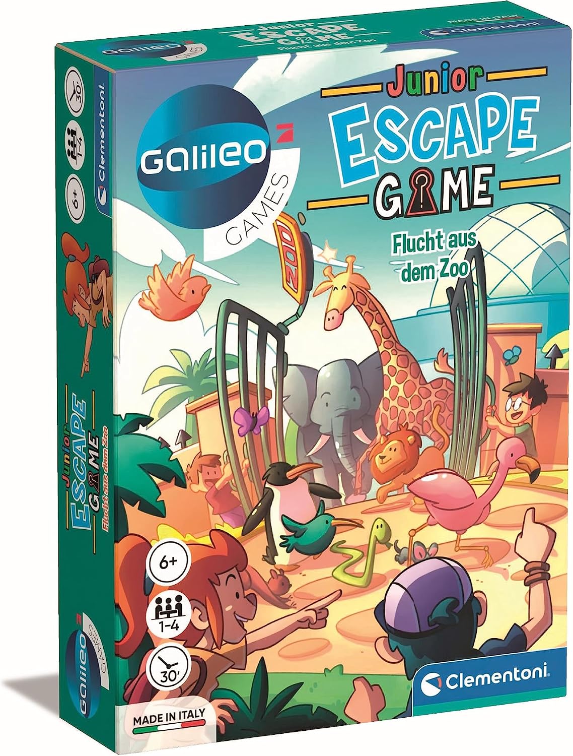 Detalle 1 de Clementoni Escape Game Junior Insel der Piraten