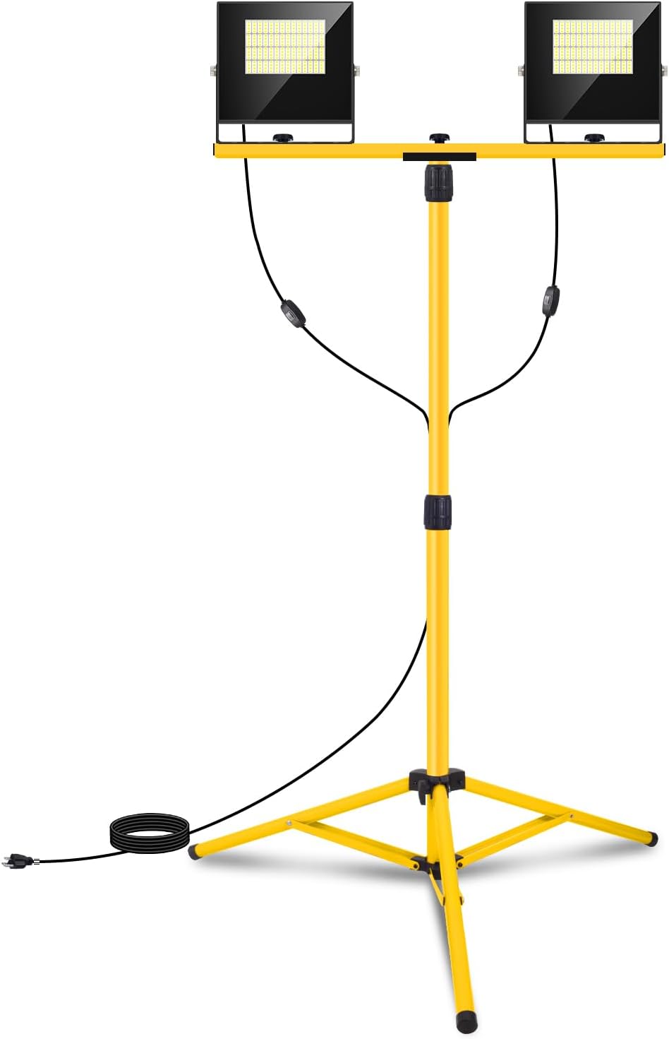 Detalle de TEXTHELL TWD120W-02 LED Work Light, 24,000 Lumens, 2 Heads, IP67