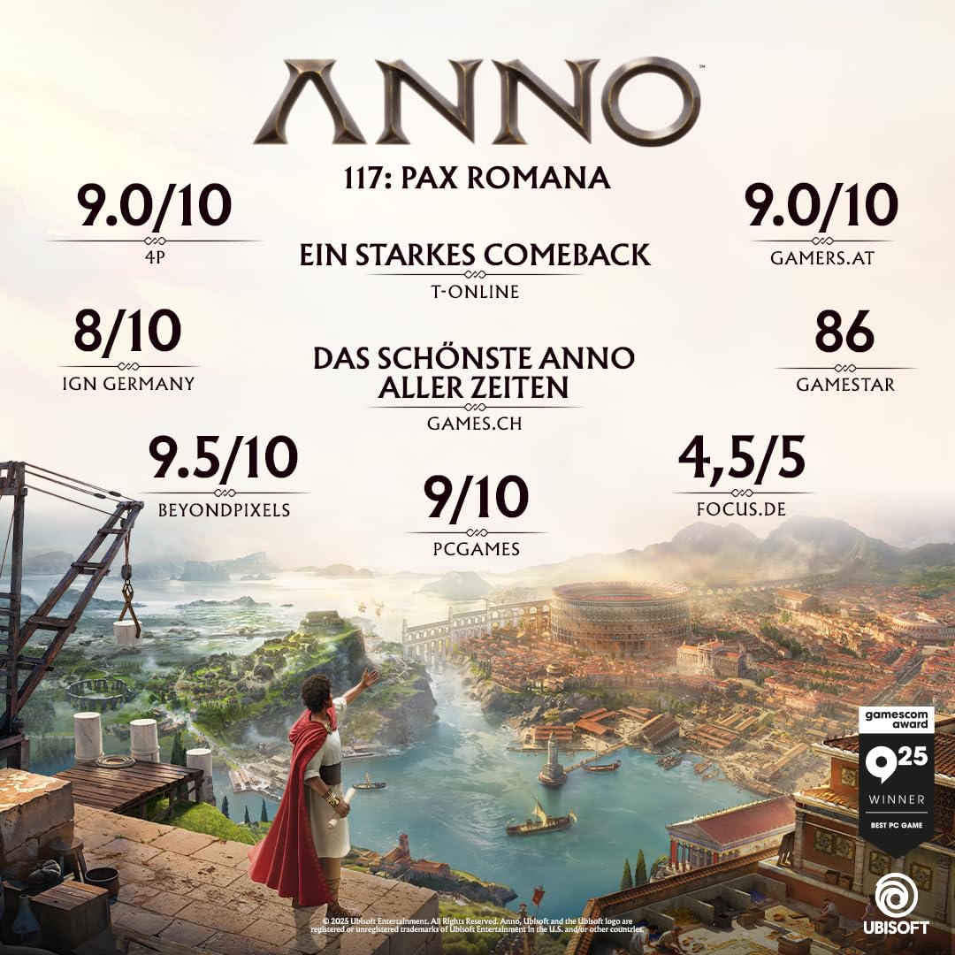 Detalle de Anno 117: Pax Romana – Governor’s Edition (PlayStation 5)
