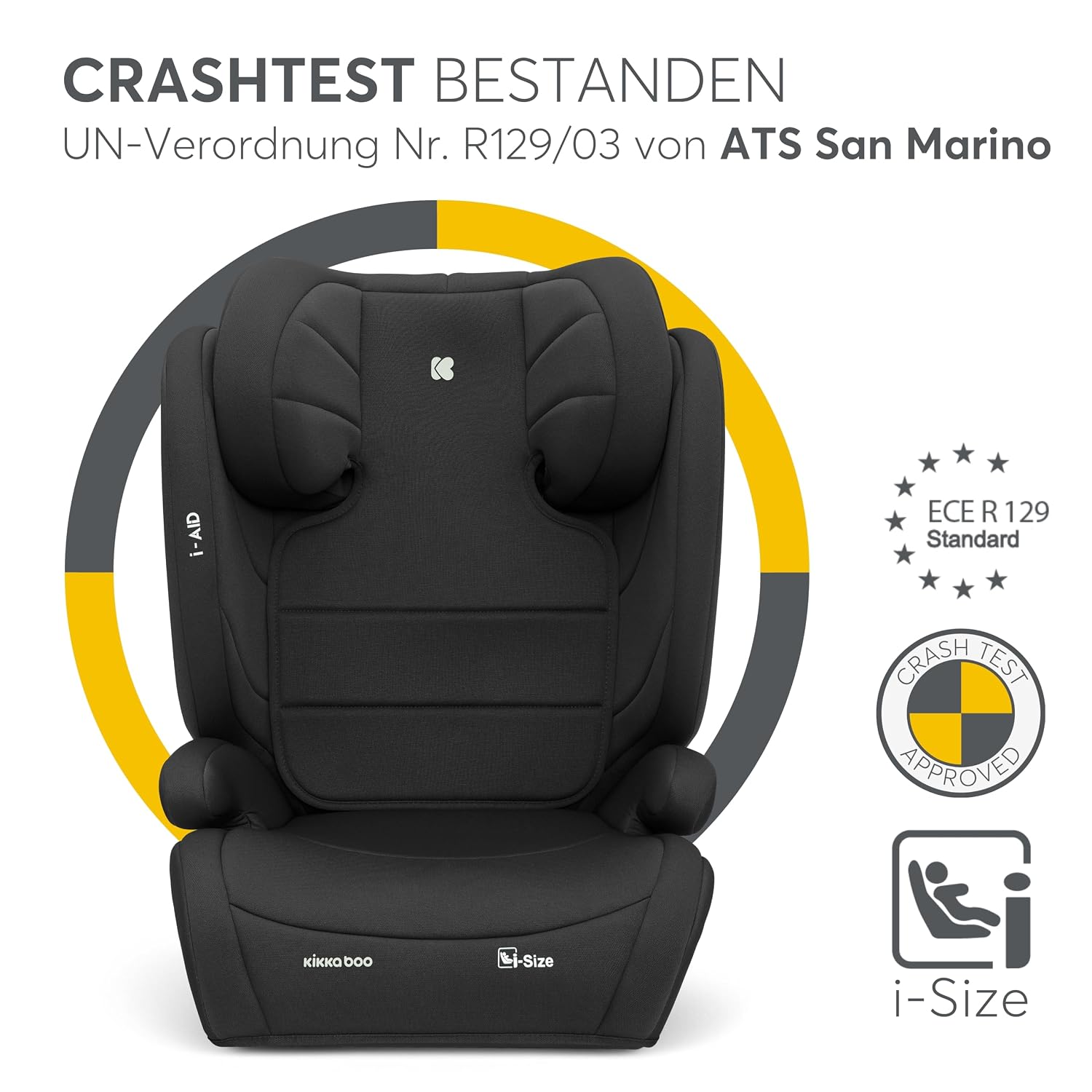 Detalle de KikkaBoo Kindersitz 15–36 kg i-Size