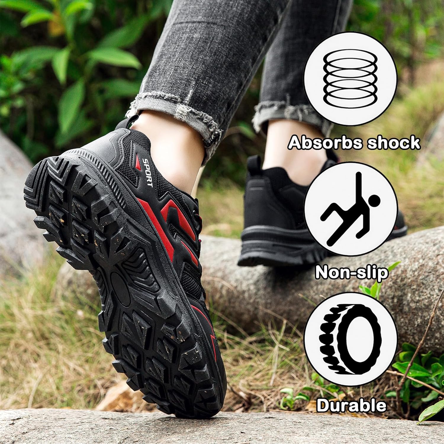 Thumbnail 5 de Mufanton Scarpe da Trekking Uomo: versatile e resistenti per escursioni, trail e urbano