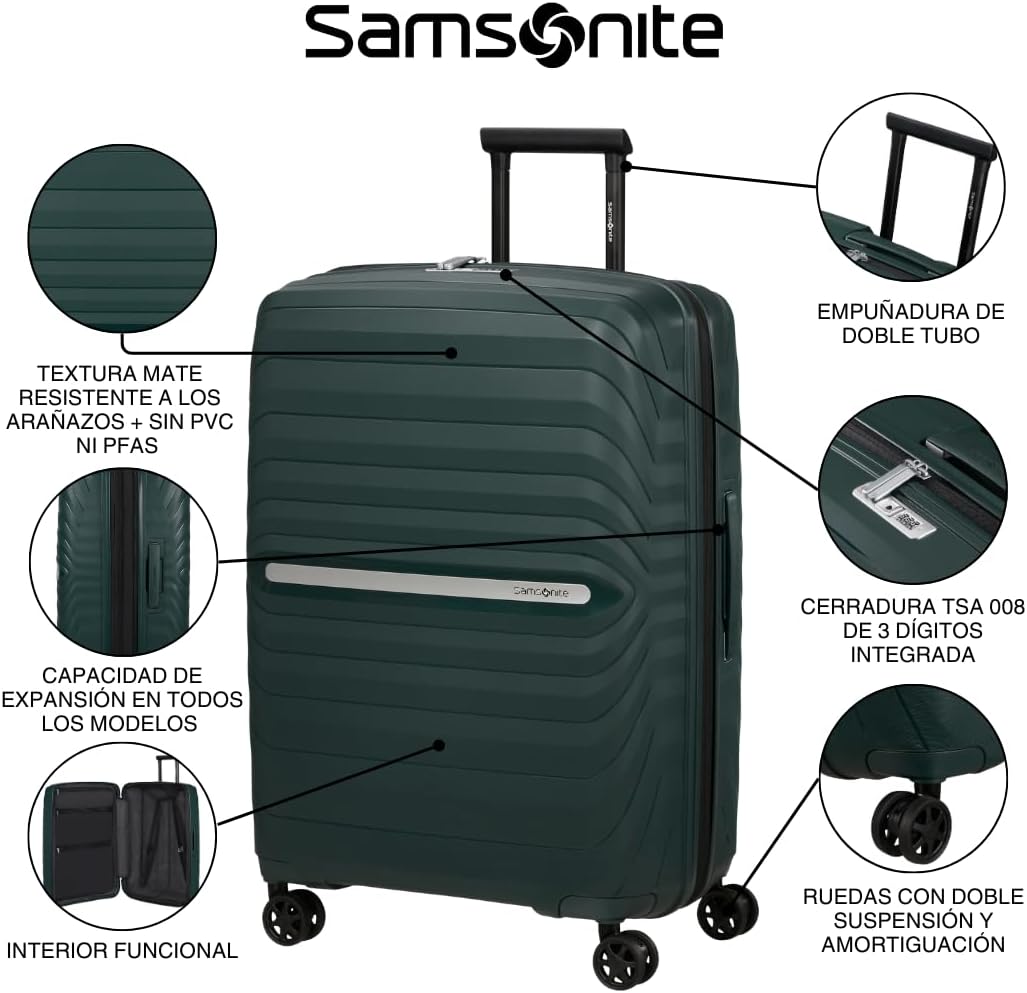 Thumbnail 1 de Samsonite Neo Flux Spinner L 🧳 Maleta Expandible 75cm Beige