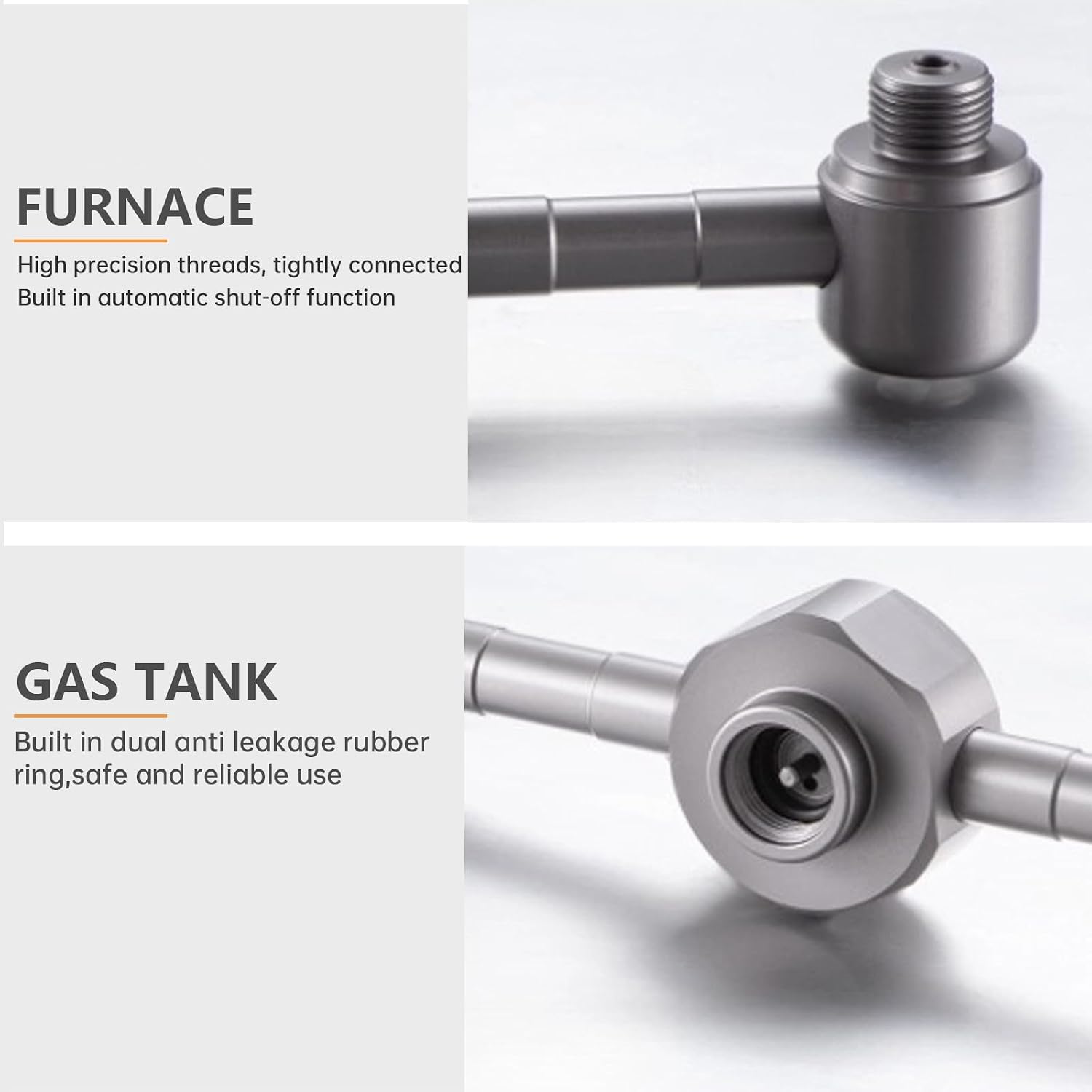 Detalle 2 de Camping Moon Two Supply One Gaskartuschen Adapter (EN417/Lindal) für Campinglaternen