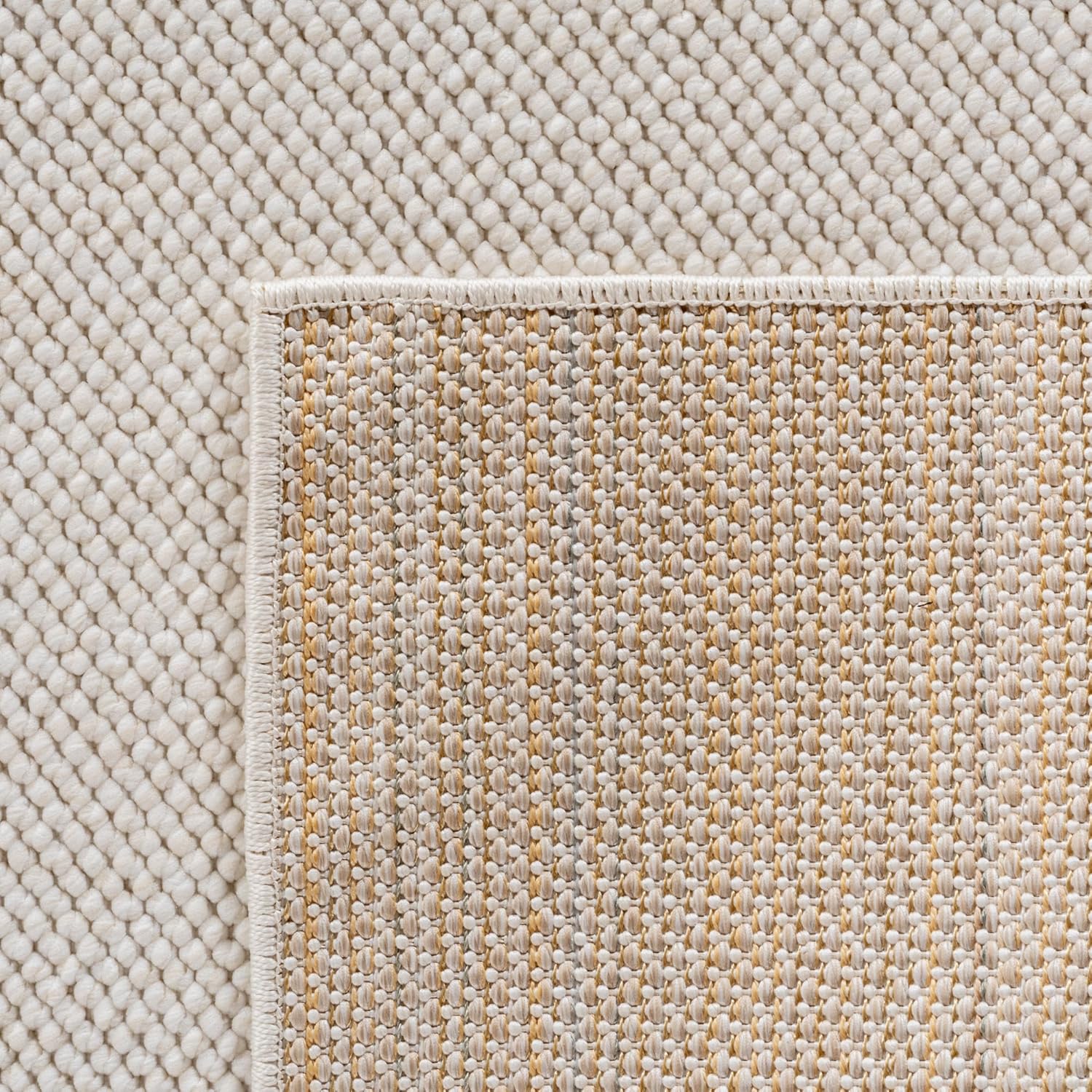 Thumbnail 3 de SIMPEX Teppich Creme 160x230 – Bouclé im skandi-Look, pflegeleicht & weich