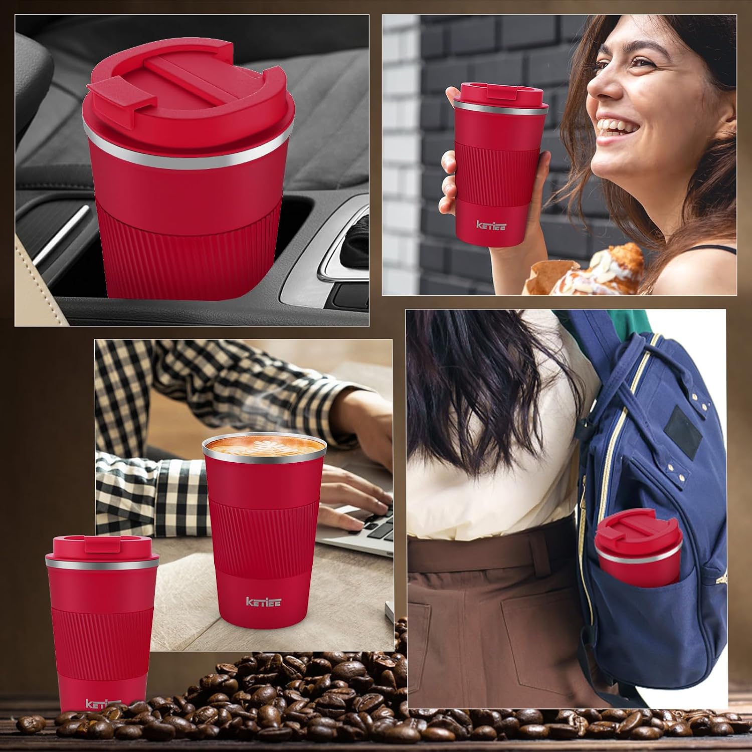 Thumbnail 4 de KETIEE Travel Mug 12 oz