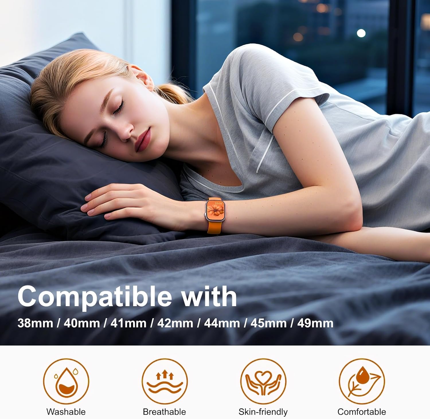 Thumbnail 4 de 6 Pack Sport Band for Apple Watch — 6 Sizes