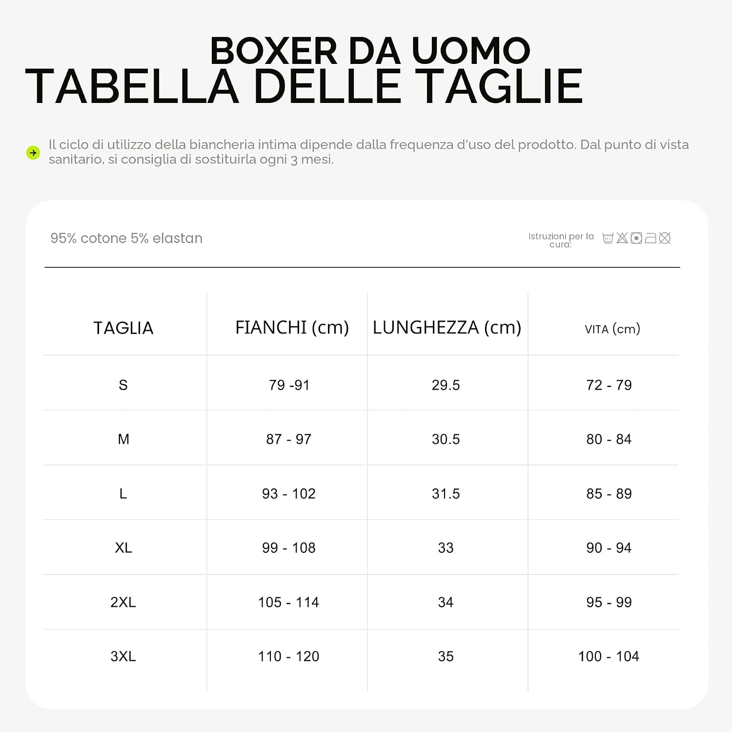 Detalle 2 de YouShow Boxer da Uomo in cotone senza etichette (confezione 6/12 pezzi) elasticizzati