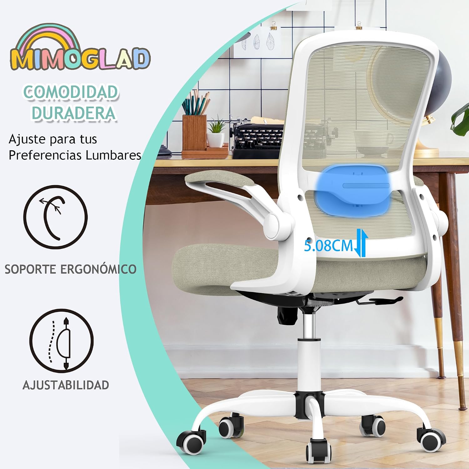Detalle de Mimoglad mesh office chair