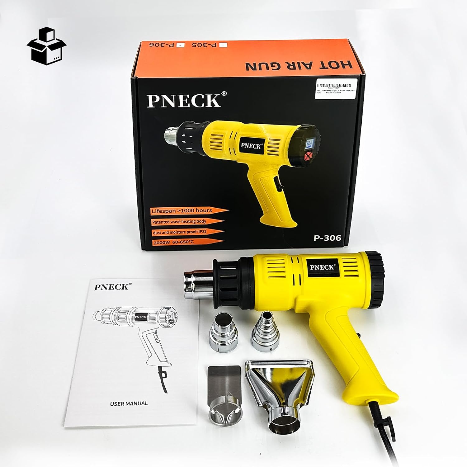 Detalle de PNECK Heat Gun 2000W