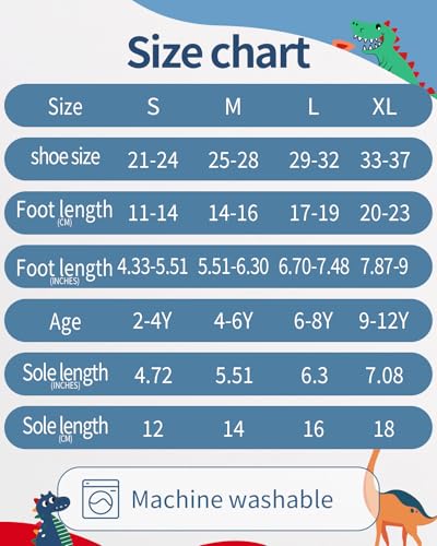 Detalle 2 de Kyopp: 5 pares de calcetines antideslizantes para niños y niñas (4–6 años) con motivos de animales