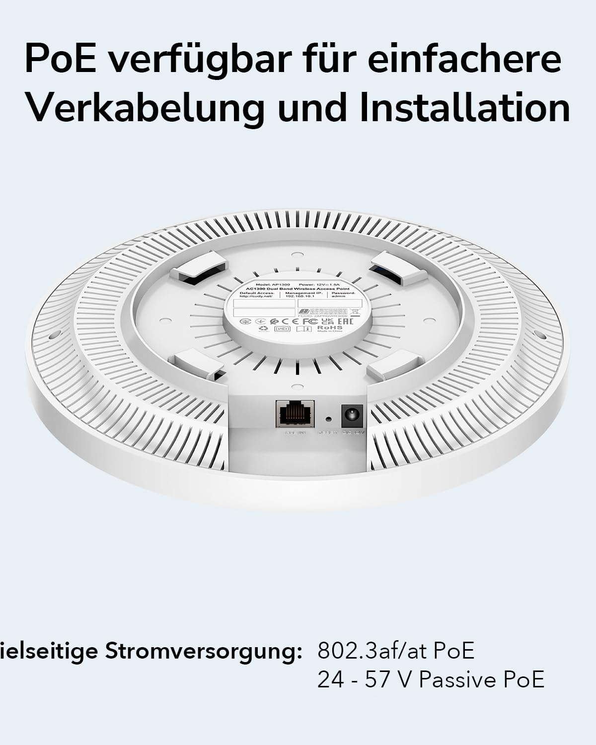 Thumbnail 4 de Cudy AP1300 AC1200 Access Point
