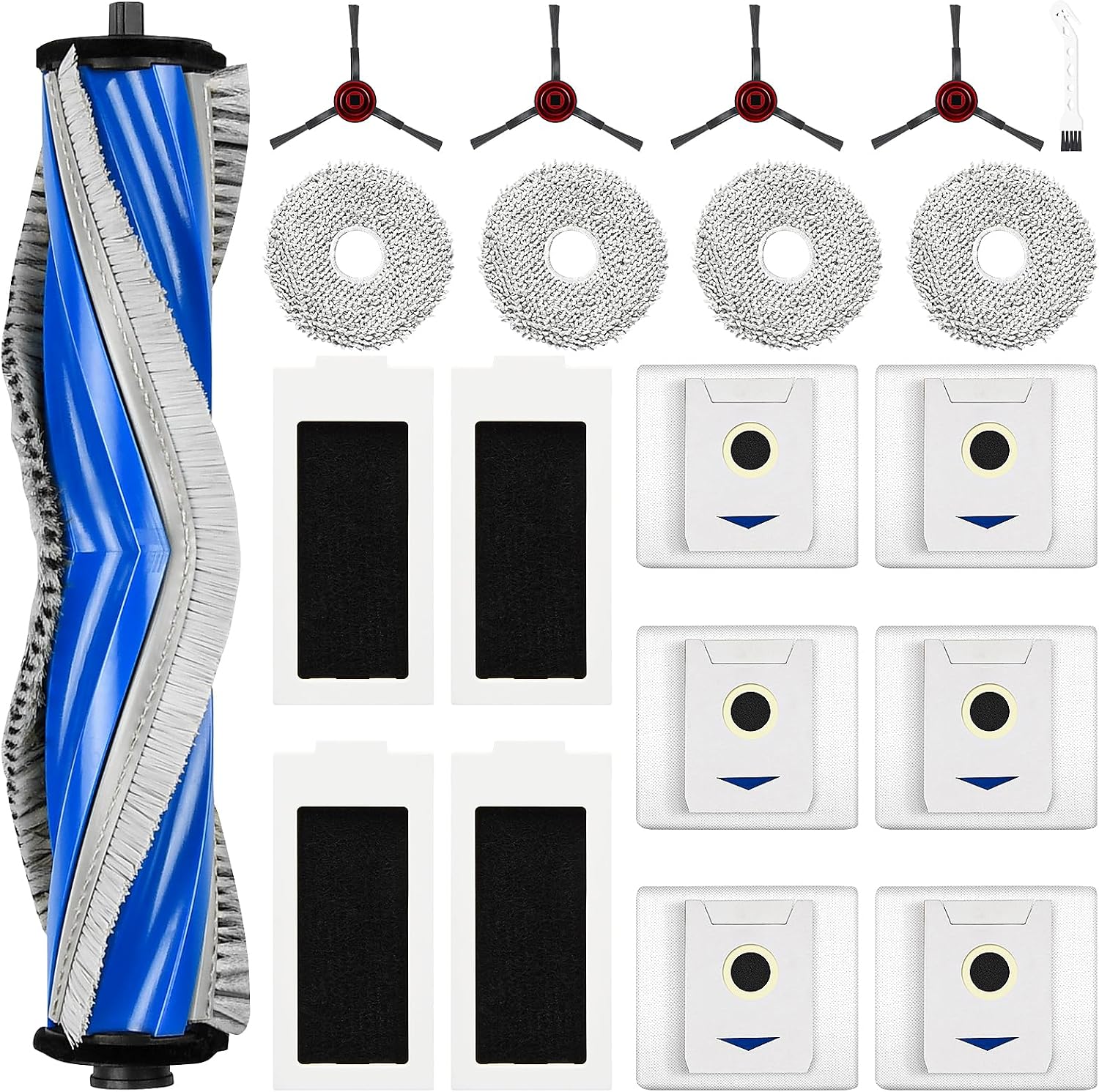 Pure Realm 20-teiliges Zubehörset für Ecovacs Deebot T30 Omni / T30 Pro Omni