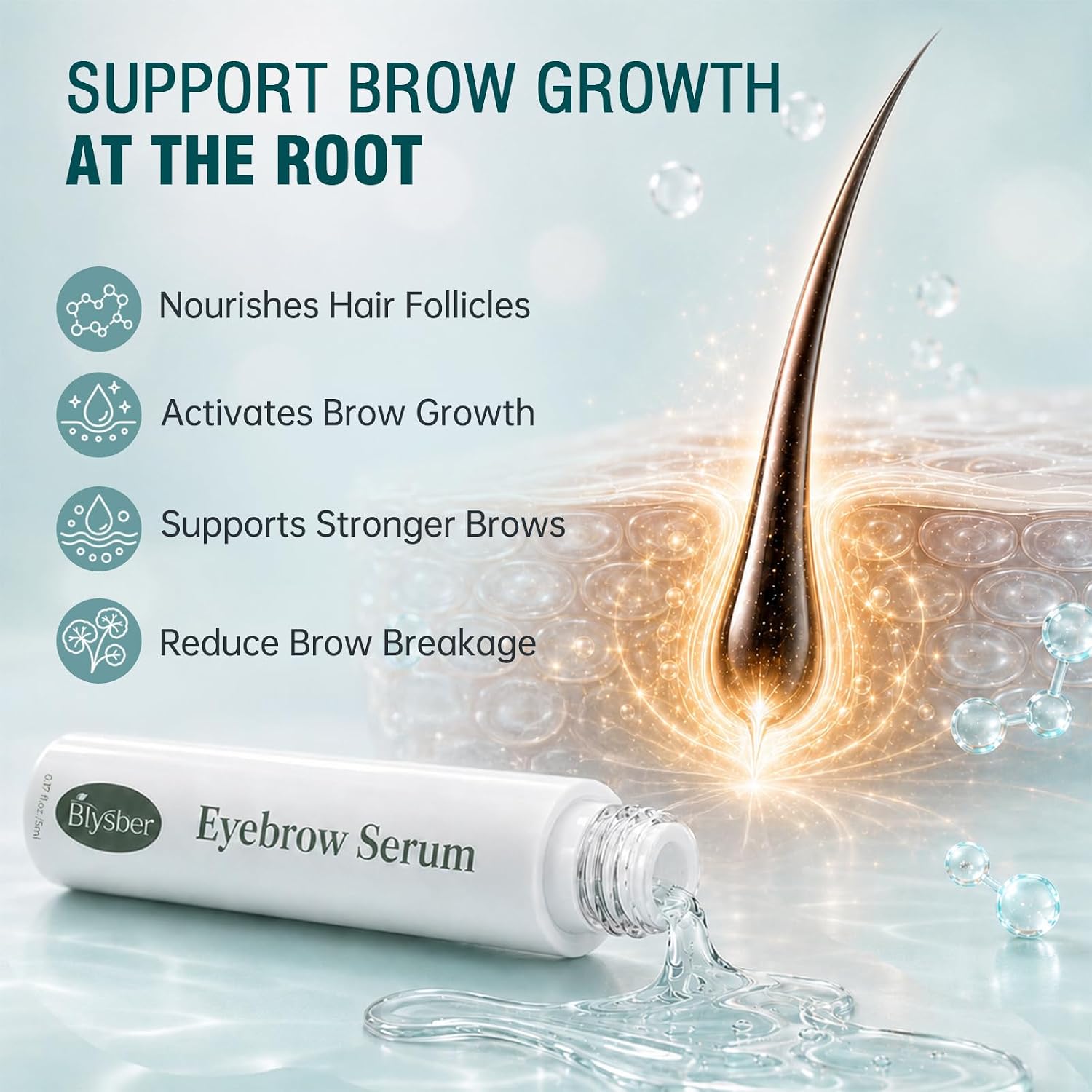 Detalle 2 de BIYSBER Eyebrow Serum with Hyaluronic Acid