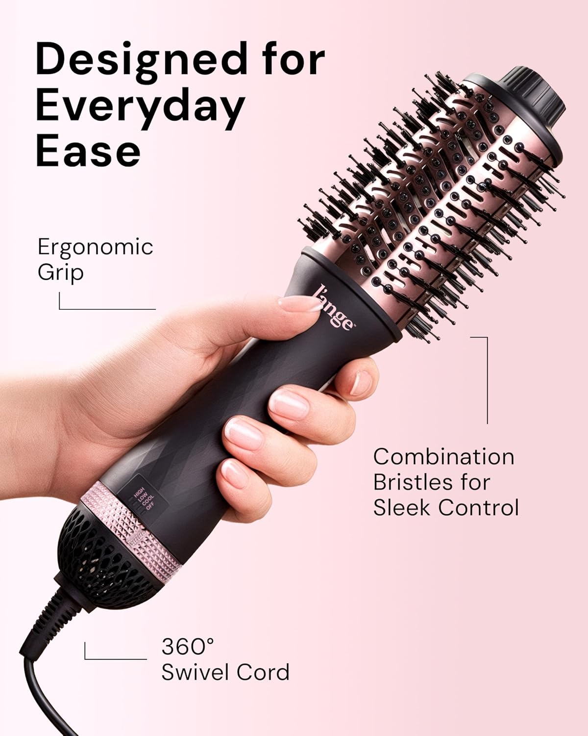 Thumbnail 6 de L'ANGE HAIR Le Volume 2-in-1 Titanium 60mm Hot Air Brush ๐