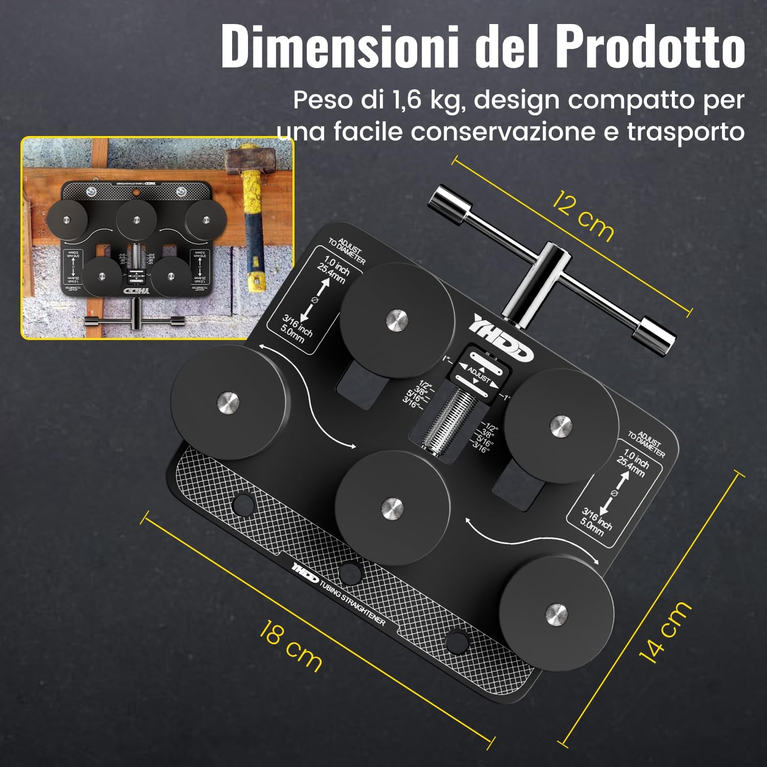 Thumbnail 3 de YHDD Raddrizzatore per Tubi