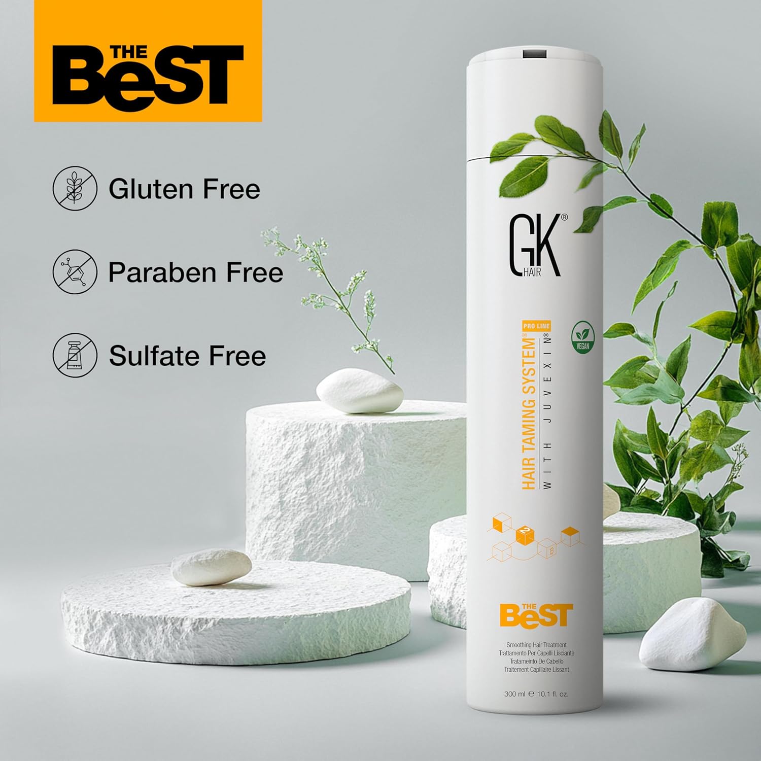 Thumbnail 6 de GK HAIR Global Keratin “Il Migliore” trattamento lisciante alla cheratina 300 ml (kit professionale brasiliano)