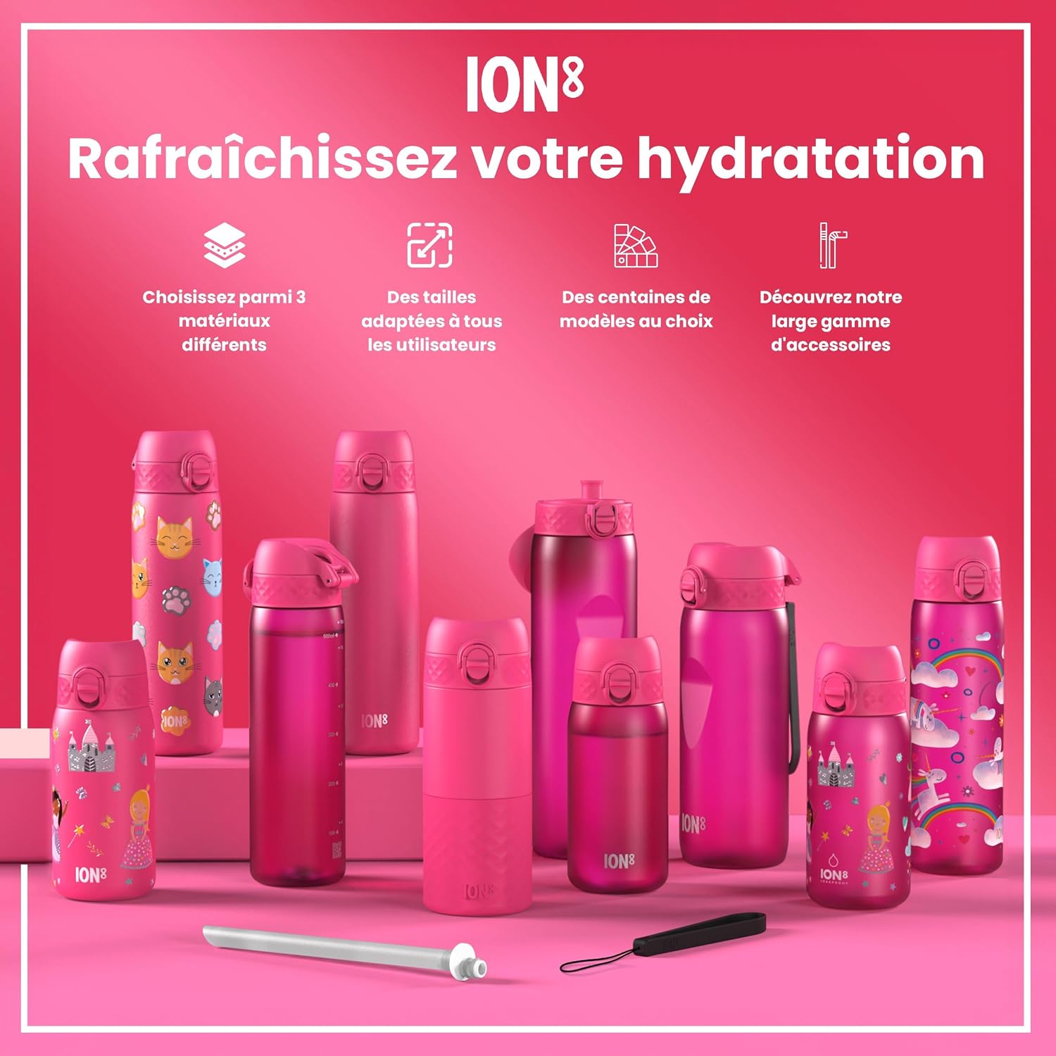 Thumbnail 6 de Ion8 Gourde Enfant 350ml anti fuite