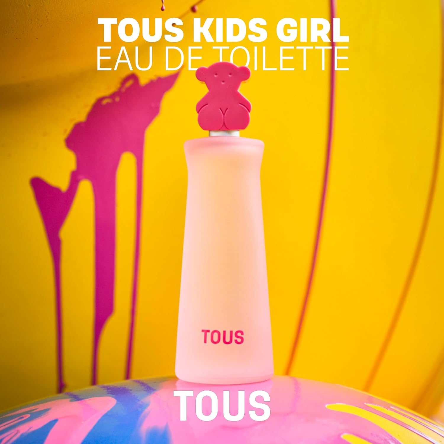 Detalle de Parfum pour enfant Tous Kids Girl (100 ml) – Eau de toilette florale et fruitée