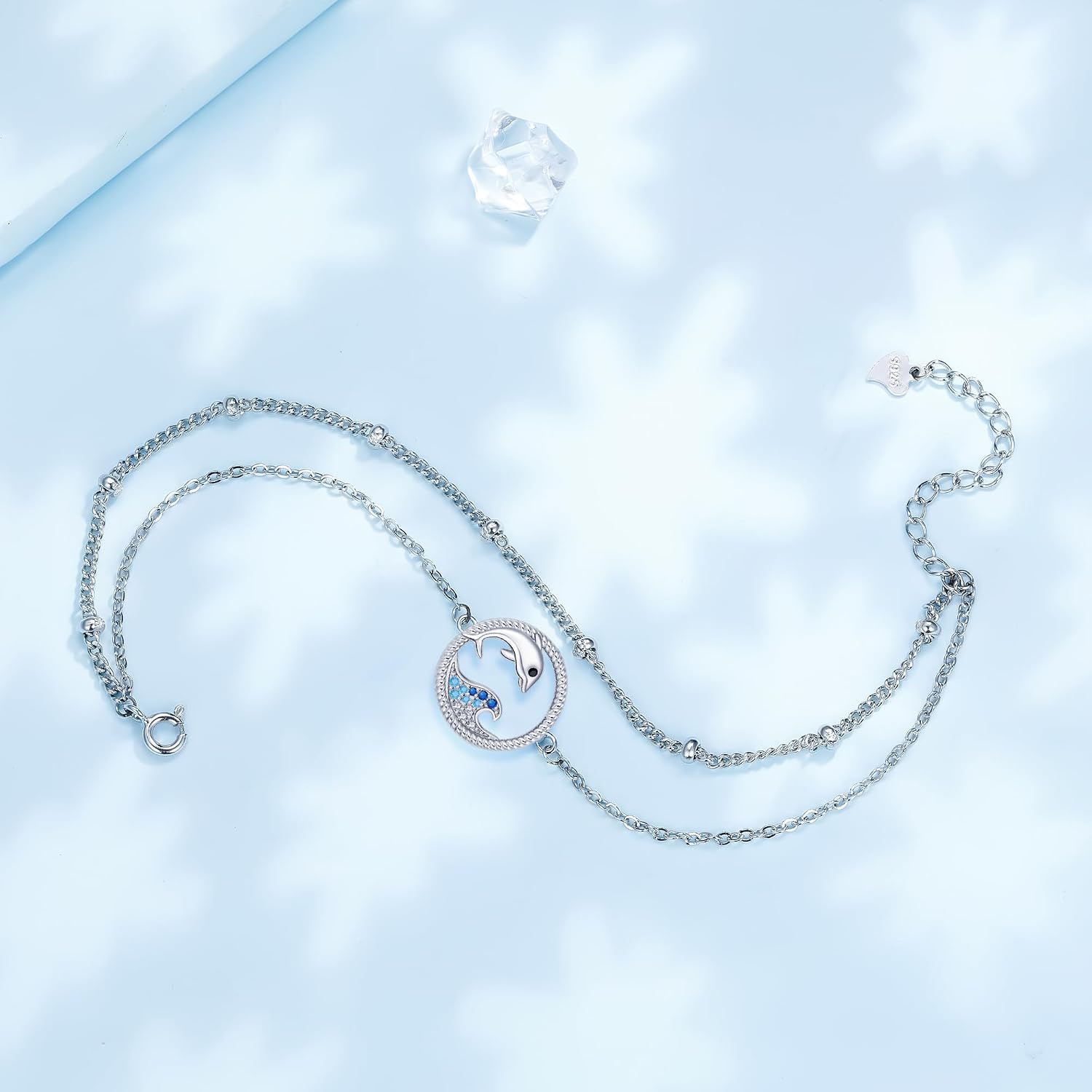 Detalle de BerriBling Bracelet Argent Sterling 925 16+4cm