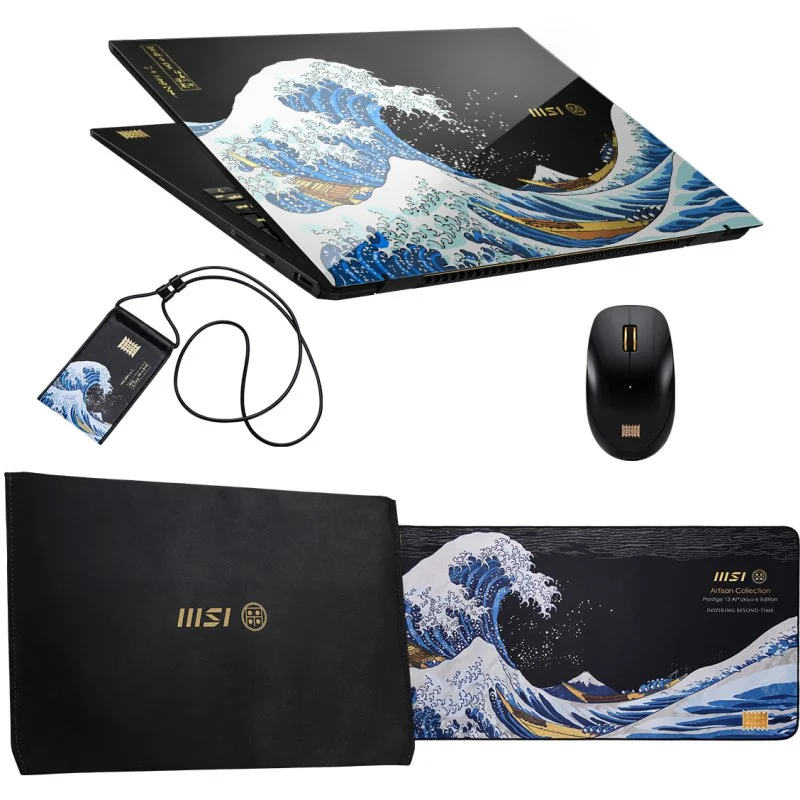Detalle de MSI Prestige 13 AI+ 13,3 OLED Ultra 9