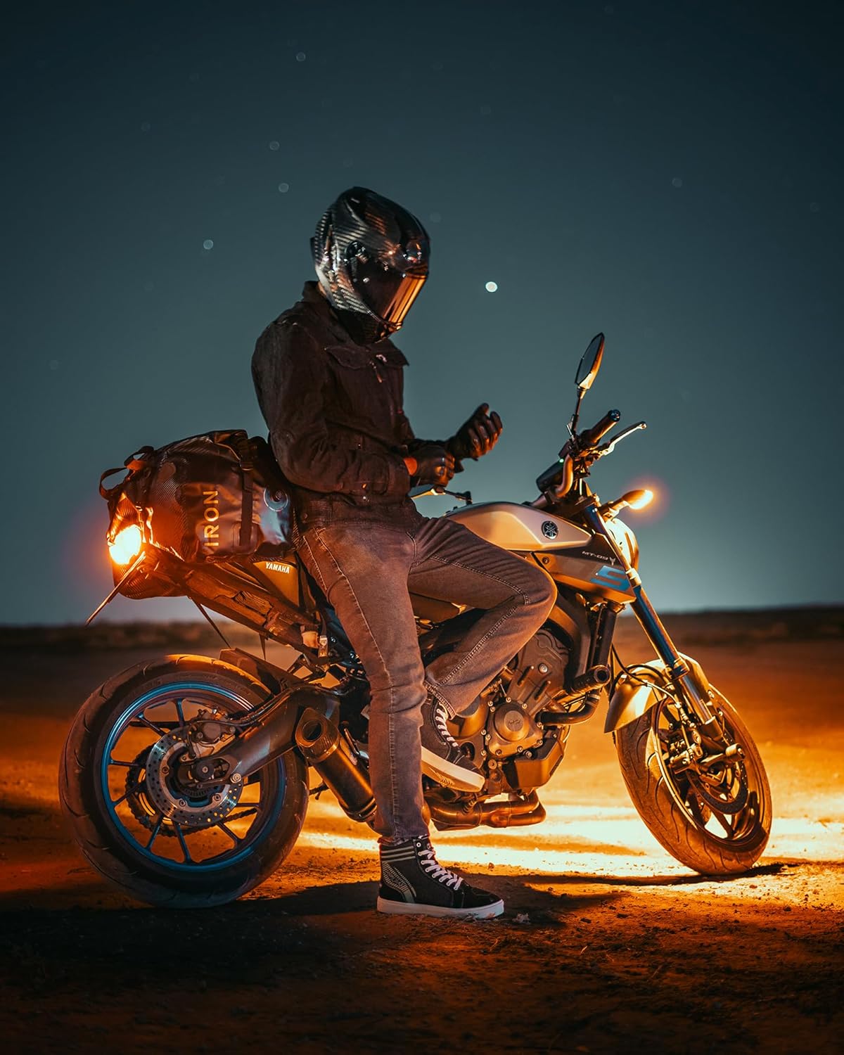 Thumbnail 6 de IRON JIA'S Motorradtasche Gepäckrolle – wasserdichte Hecktasche, 70L, Rollverschluss