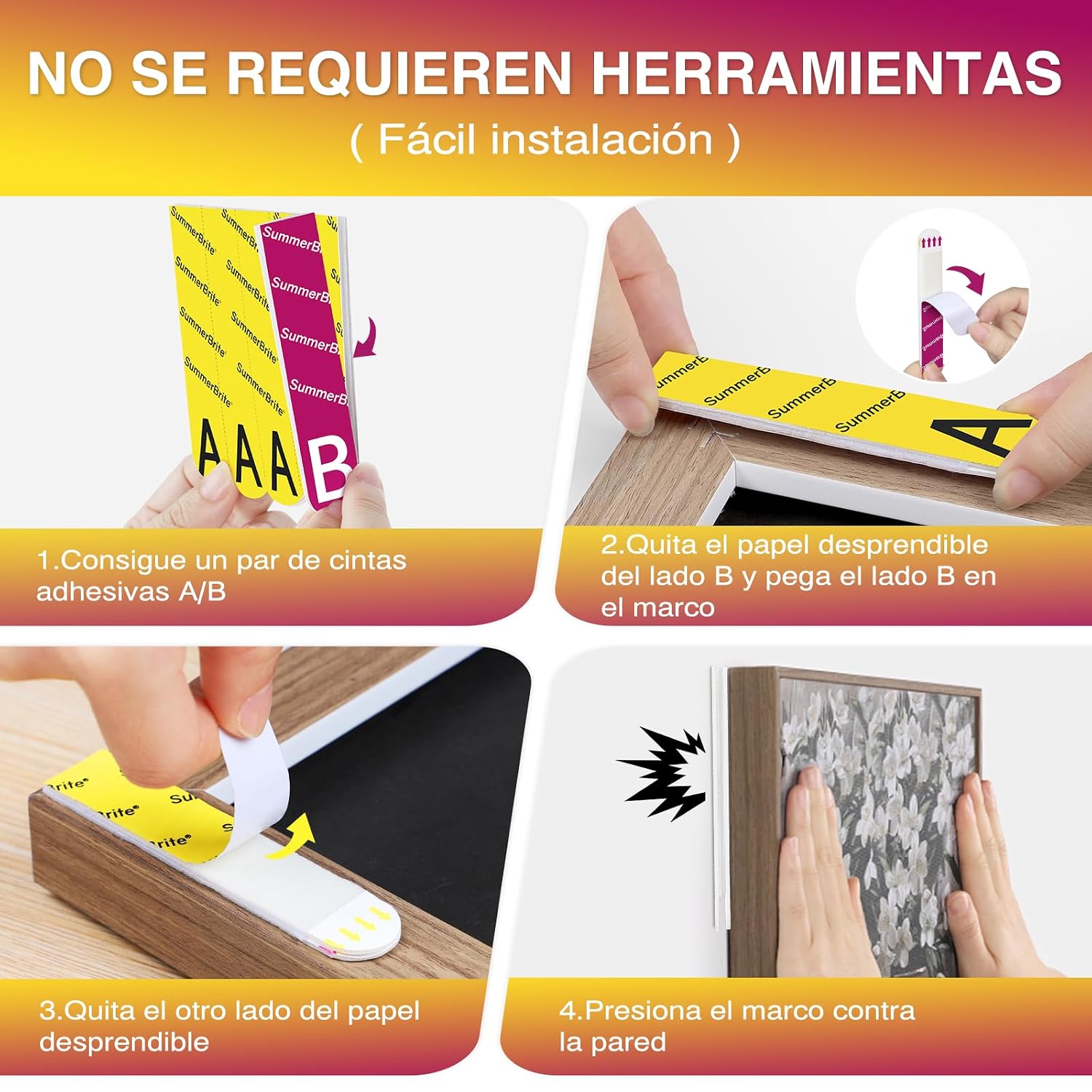 Detalle 2 de Summerbrite Tiras Adhesivas XL 25 pares