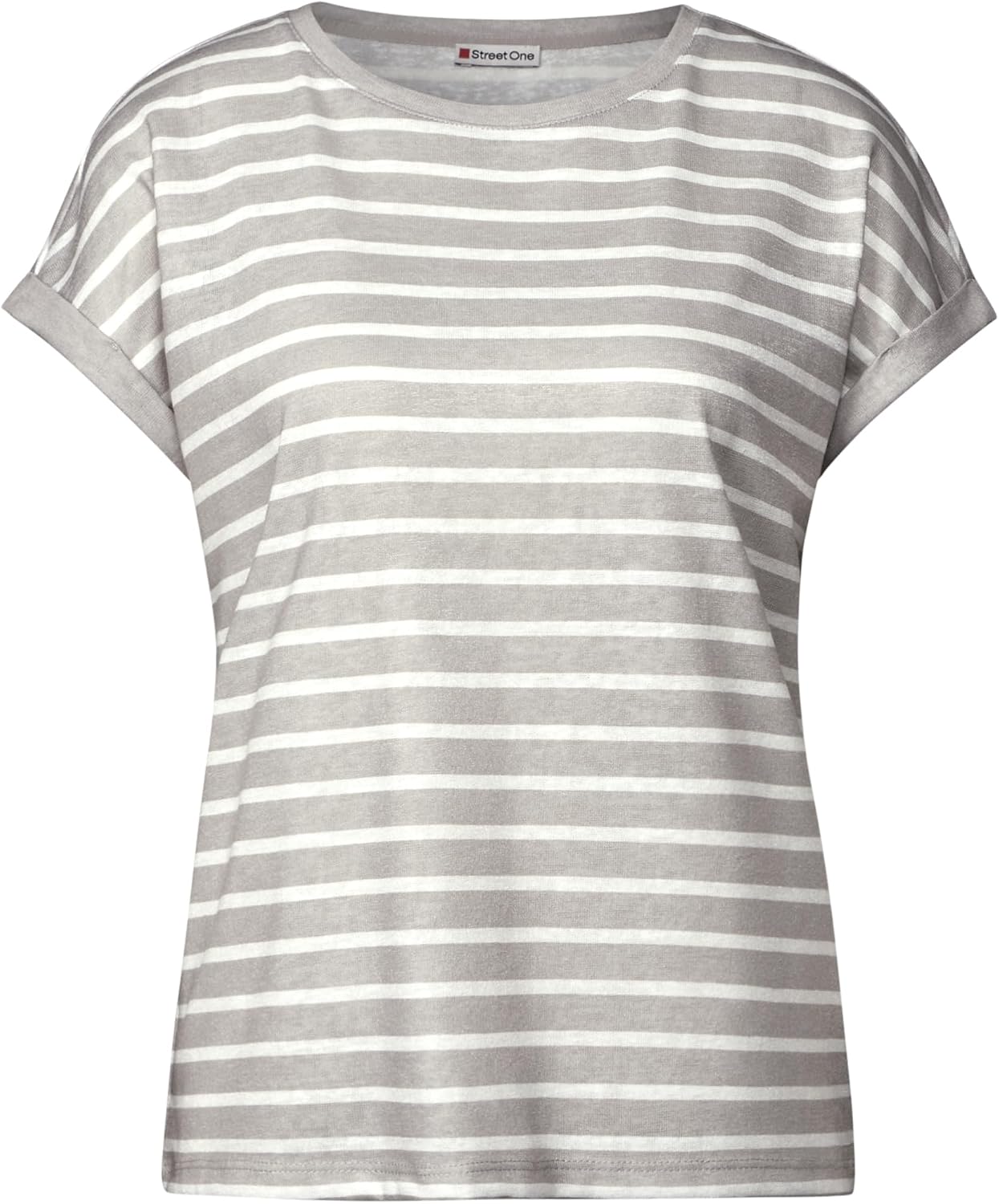 Detalle de Damen Gestreiftes T-Shirt 1 Stück