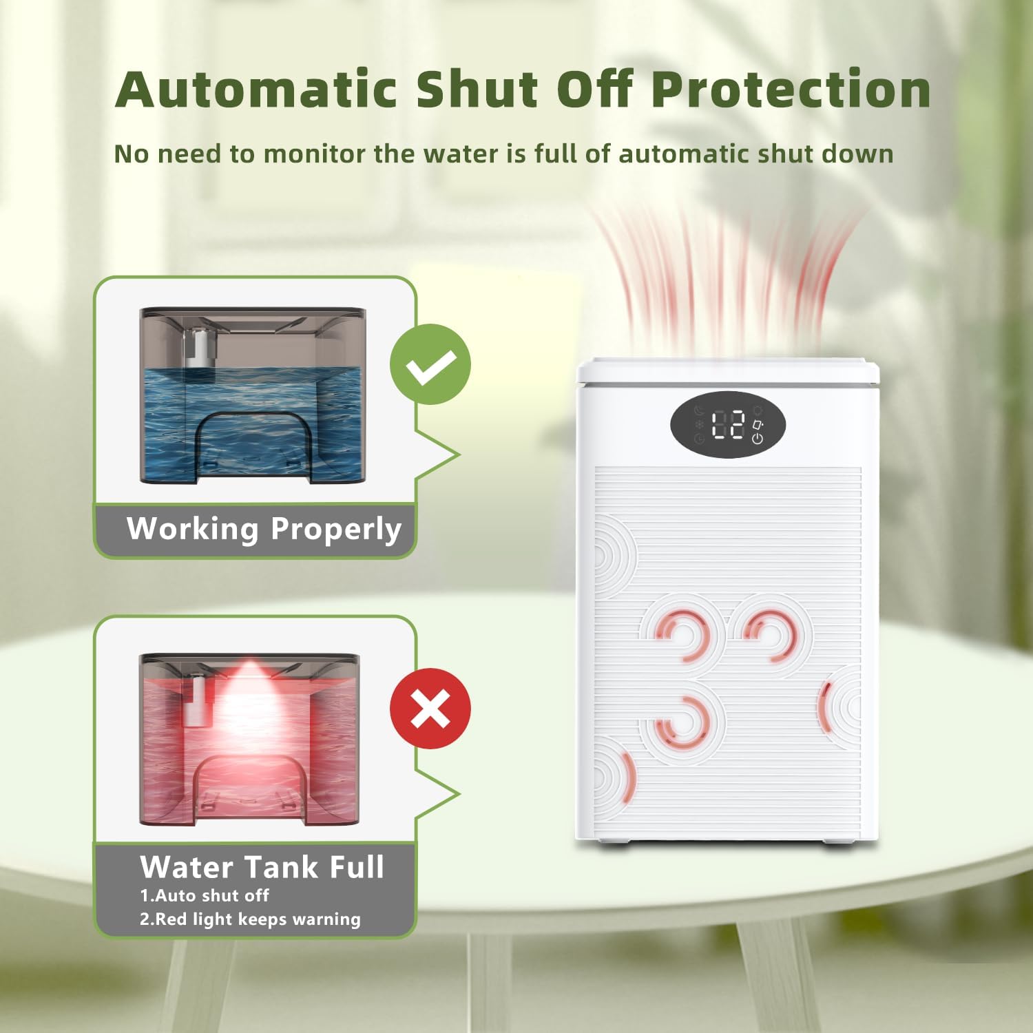 Thumbnail 3 de MTOX Dehumidifier 2200ml Quiet Home Unit