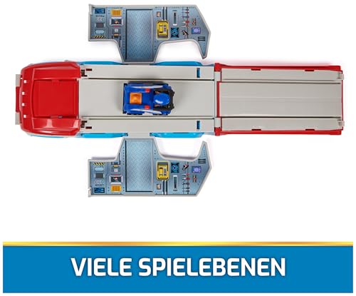 Thumbnail 2 de Paw Patrol Pup Squad Paw Patroller transformable con figura de Chase y vehículo de carreras (pack, +3 años)