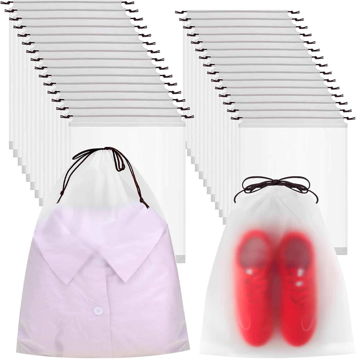 Detalle de 40 PCS Drawstring Bags for Travel