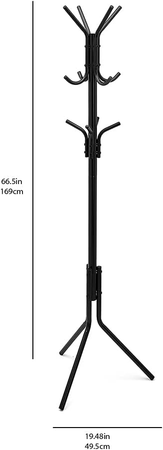 Thumbnail 5 de Amazon Basics Appendiabiti metallo 169 cm