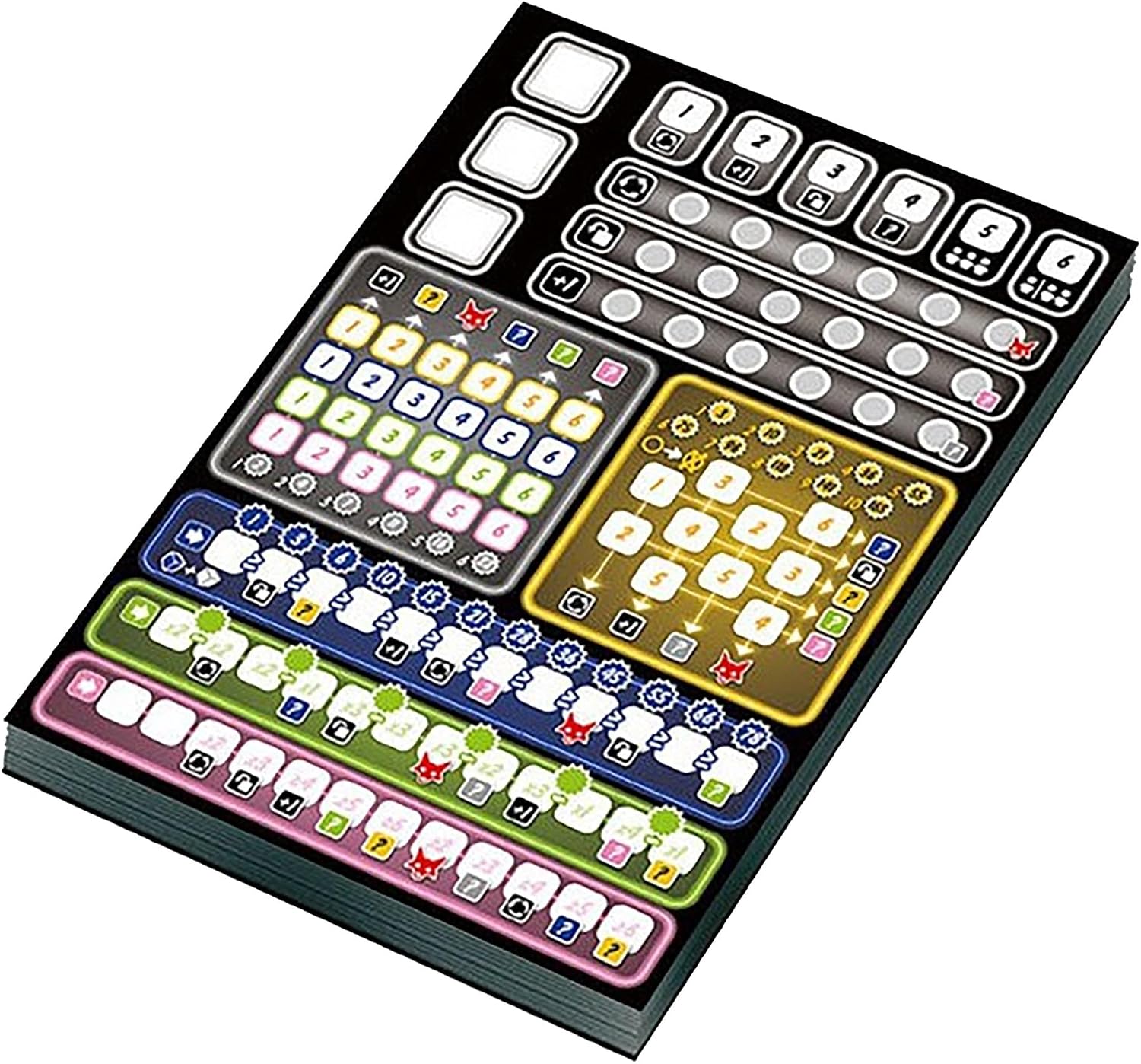 Detalle de Schmidt Spiele Roll&Write 10+ 🎲