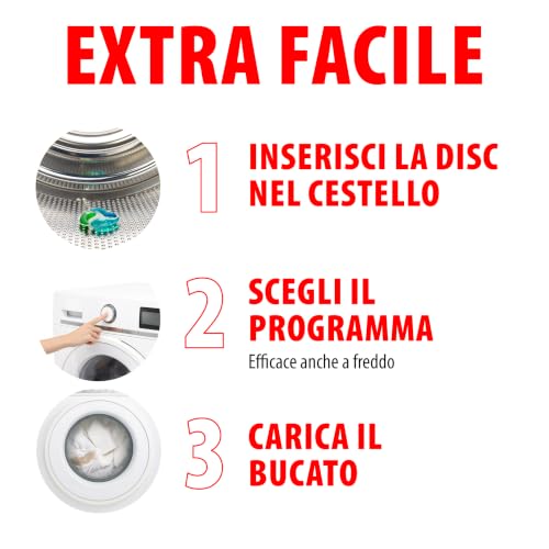 Detalle de Dixan Power Caps Color 44 Capsule: detersivo in capsula per bucato colorato
