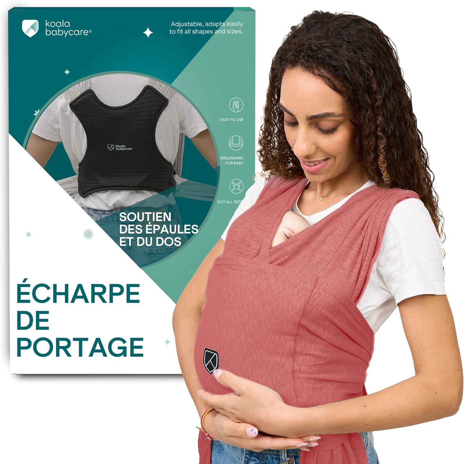 KOALA BABYCARE porte-bébé jusqu'à 9 kg 👶