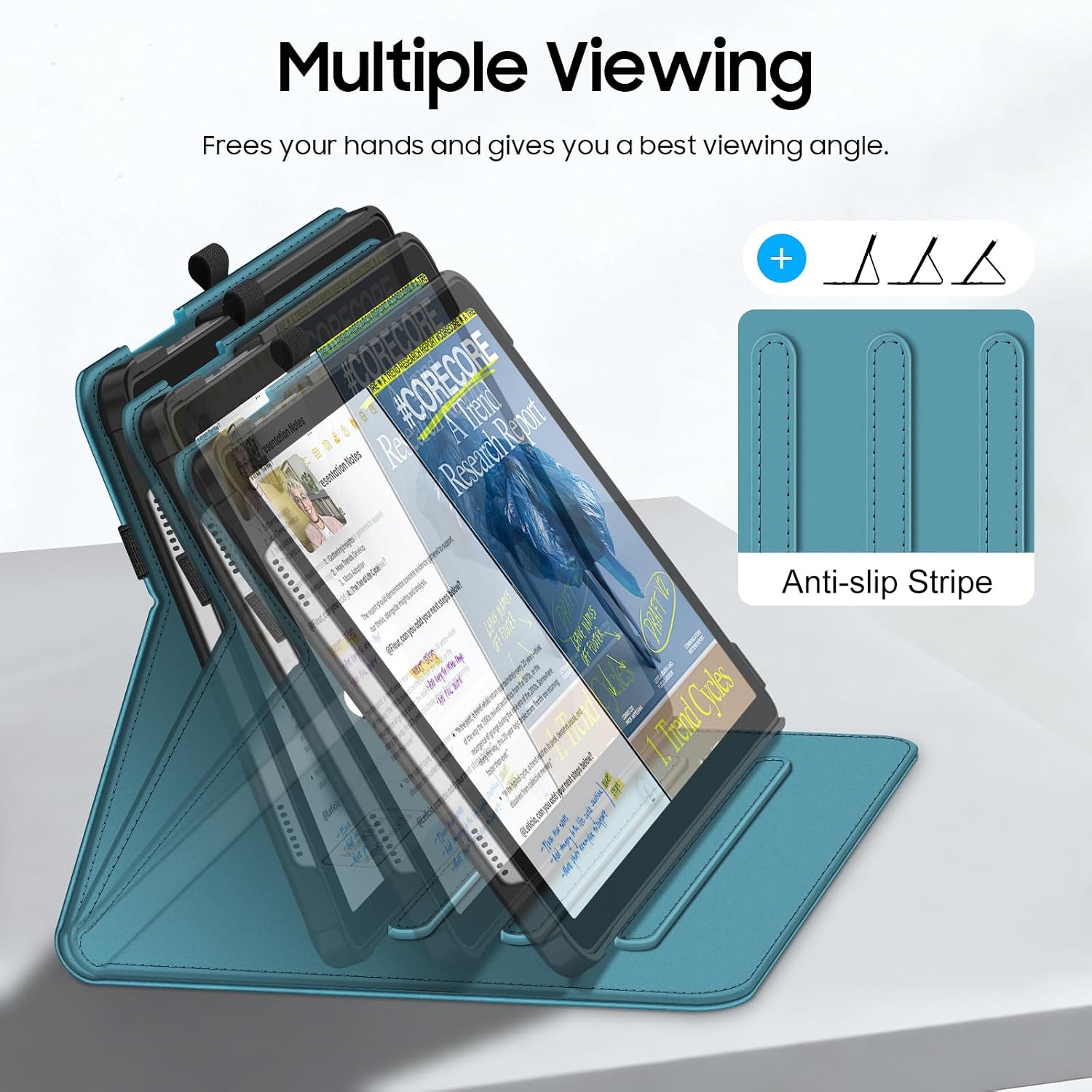 Detalle de Fintie Case for Samsung Galaxy Tab A9 Plus 11" stand cover