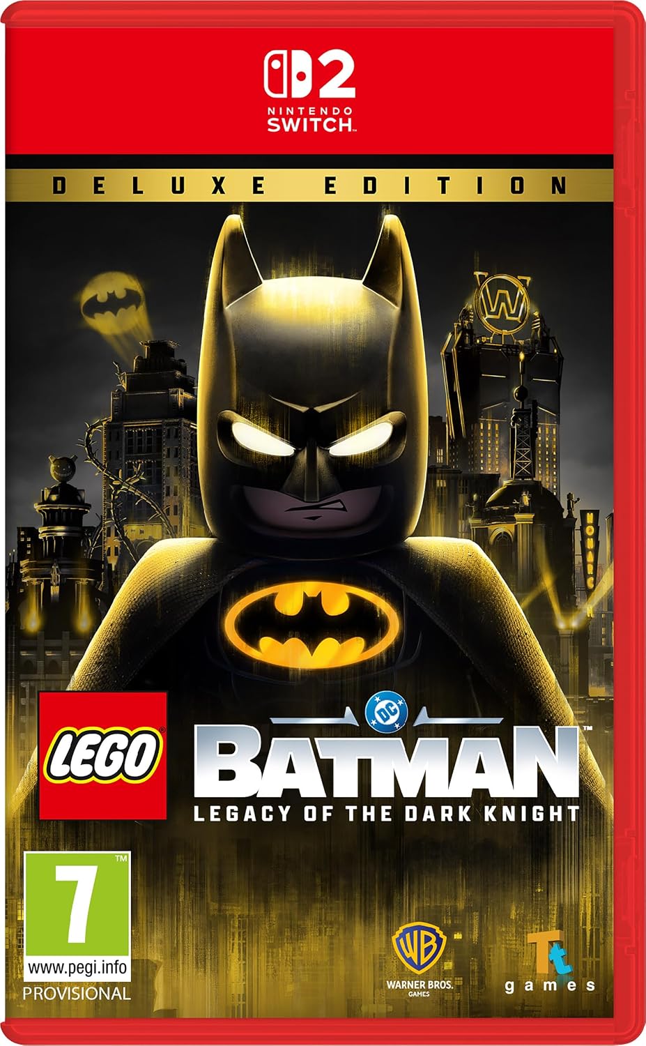 Detalle de LEGO Batman: Legacy of The Dark Knight Deluxe Edition (Nintendo Switch 2) – Warner Bros