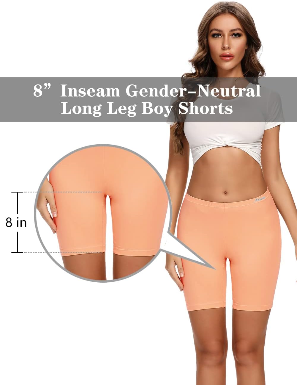 Thumbnail 1 de Molasus Cotton Boxer Shorts 8in inseam 🩲