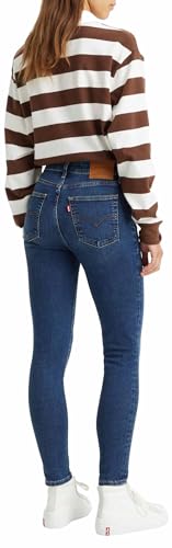 Detalle de Levi's 721 High Rise Skinny Jeans Femme — Blue Wave Dark (23W/28L)