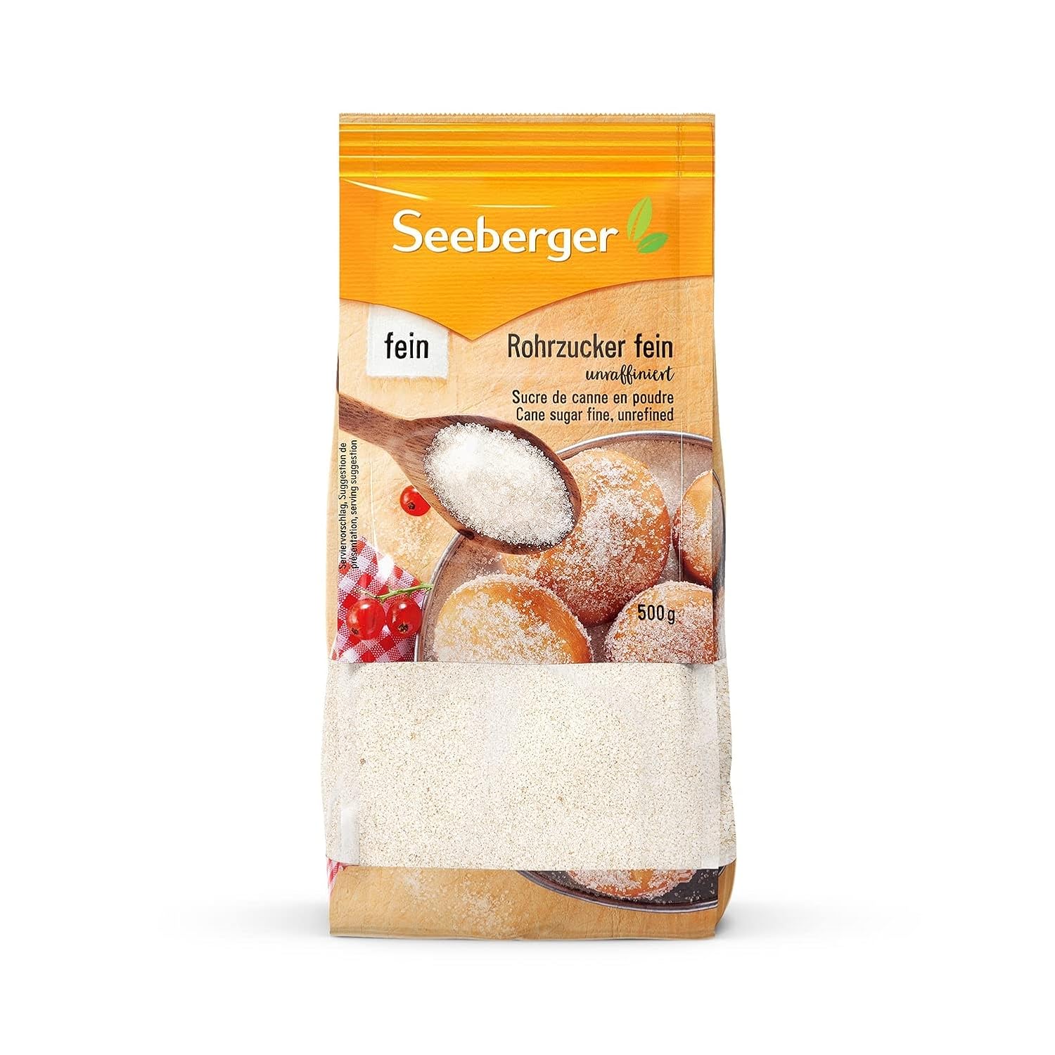 Detalle 1 de Seeberger Rohrzucker fein 12 x 500 g đŻ