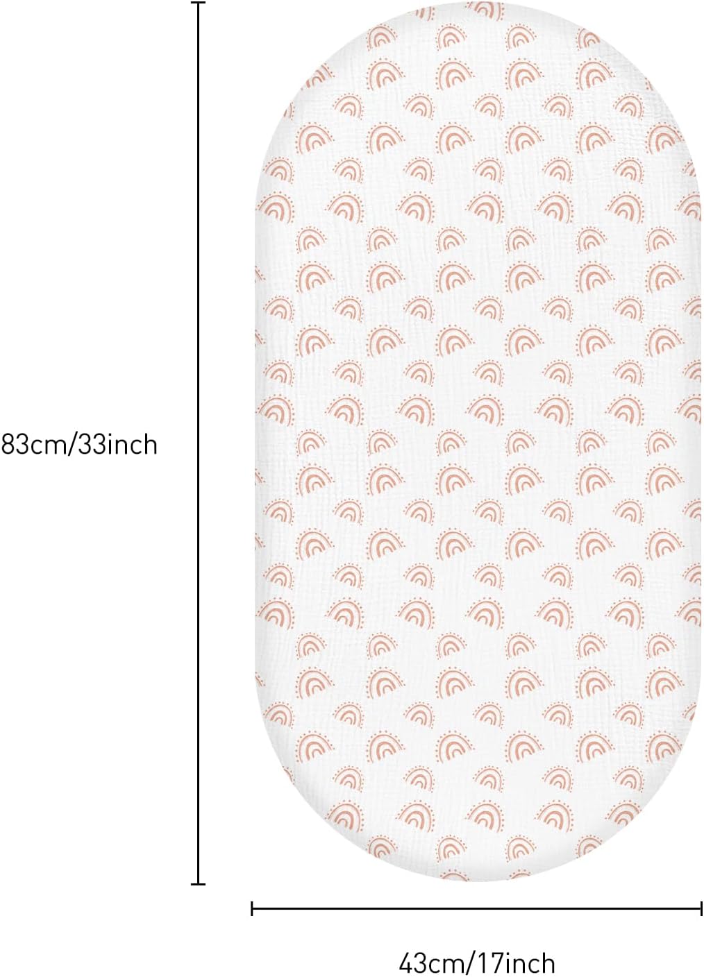 Detalle 2 de Muslin crib sheets 2-pack, 83 x 43 cm