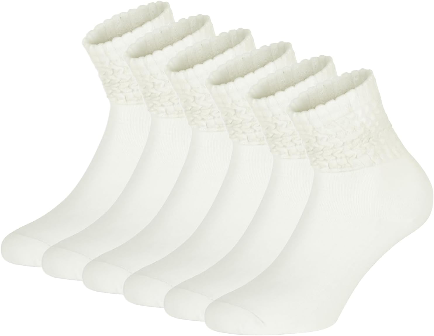 Thumbnail 6 de PIKY PACK 6 PAIRES Chaussettes Slouchy pour femmes – coton doux, coupe comfortable et polyvalente