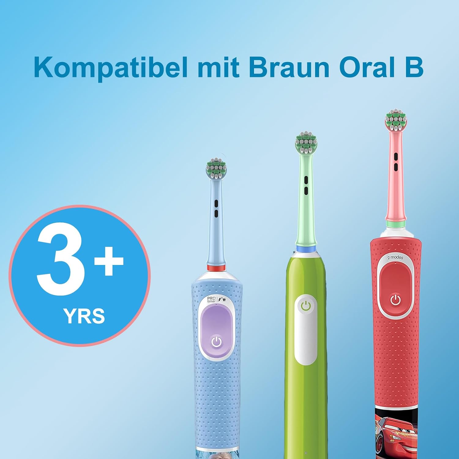 Thumbnail 1 de OddeKey Kids Toothbrush Heads 8 pack 🪥