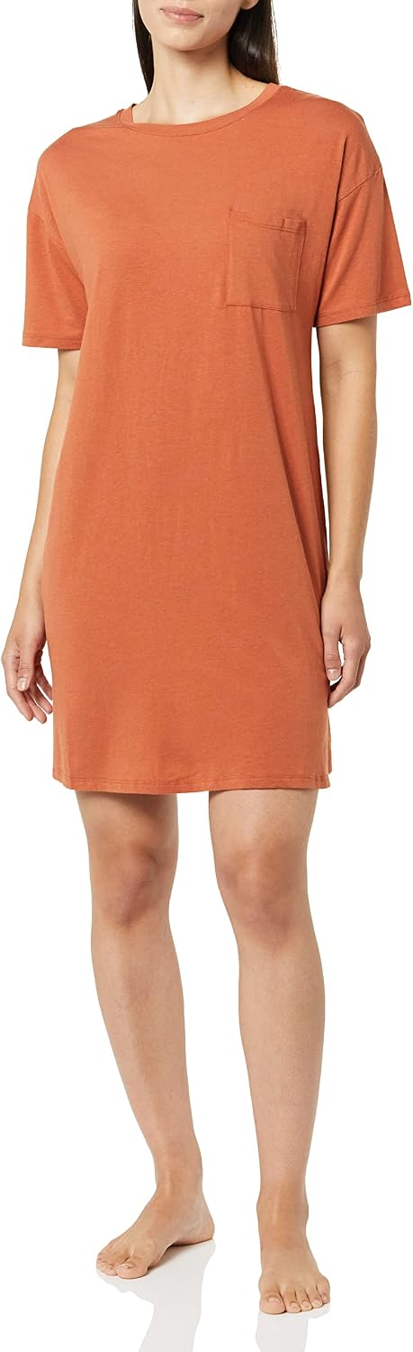Thumbnail 3 de Amazon Essentials Women's Knit Jersey Sleep Tee Nightdress