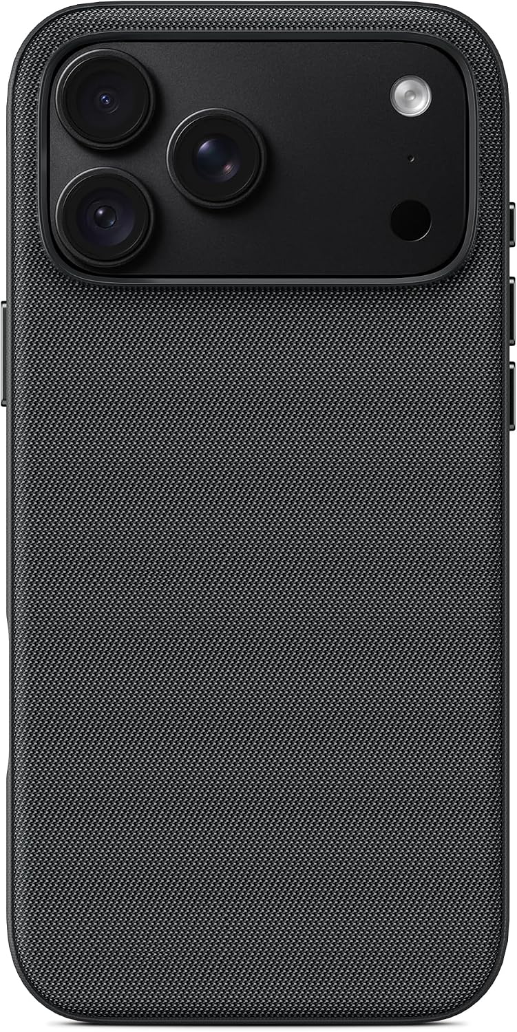 Detalle de LeYi TechWoven Case for iPhone 18 Pro Max / iPhone 17 Pro Max with MagSafe, Black