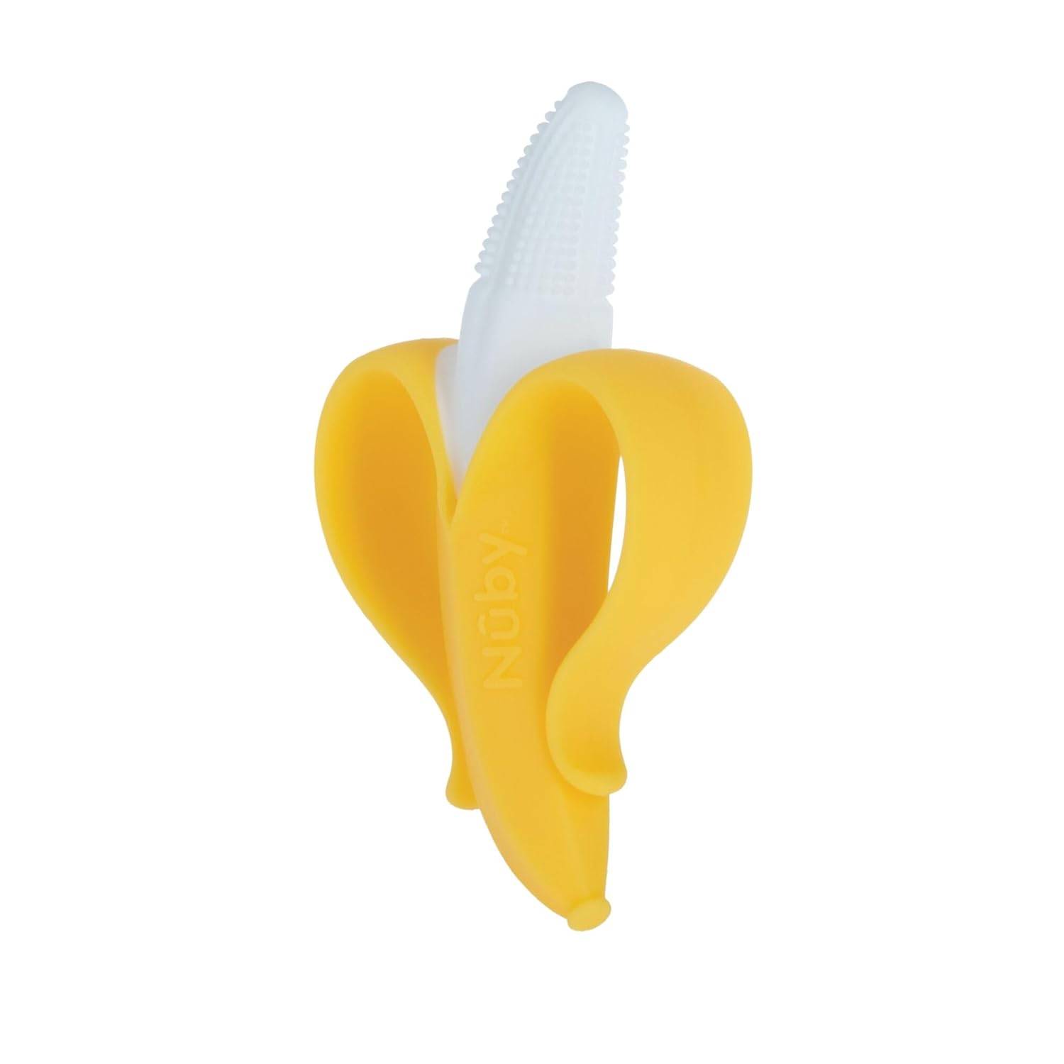 Thumbnail 5 de Nuby NanaNubs Banana Massaging Toothbrush and Carrot Teether (2-Pack) — Baby Teething Toys for 3+ Months