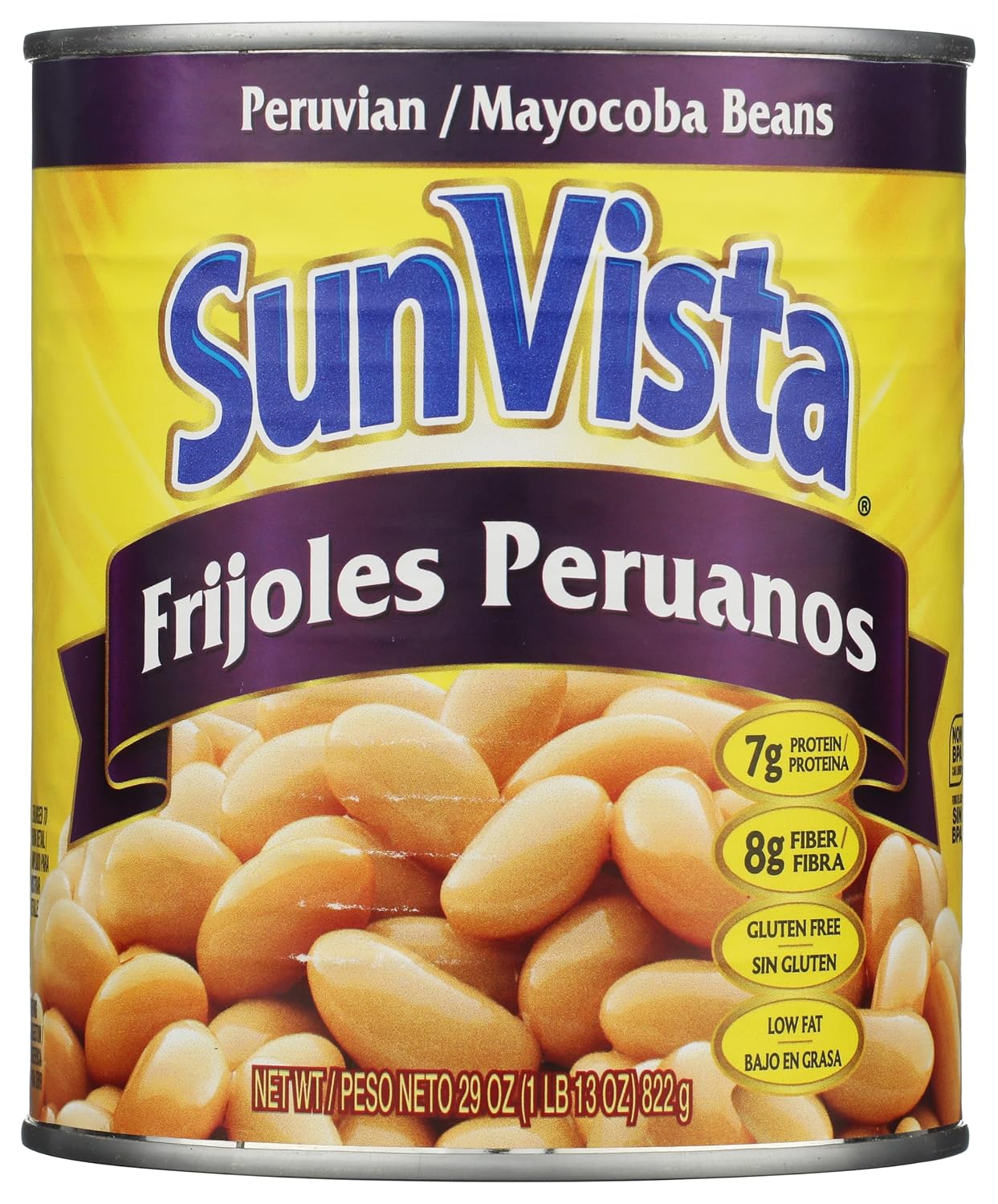 Detalle de SunVista Mayocoba Beans, 29 Ounce Package