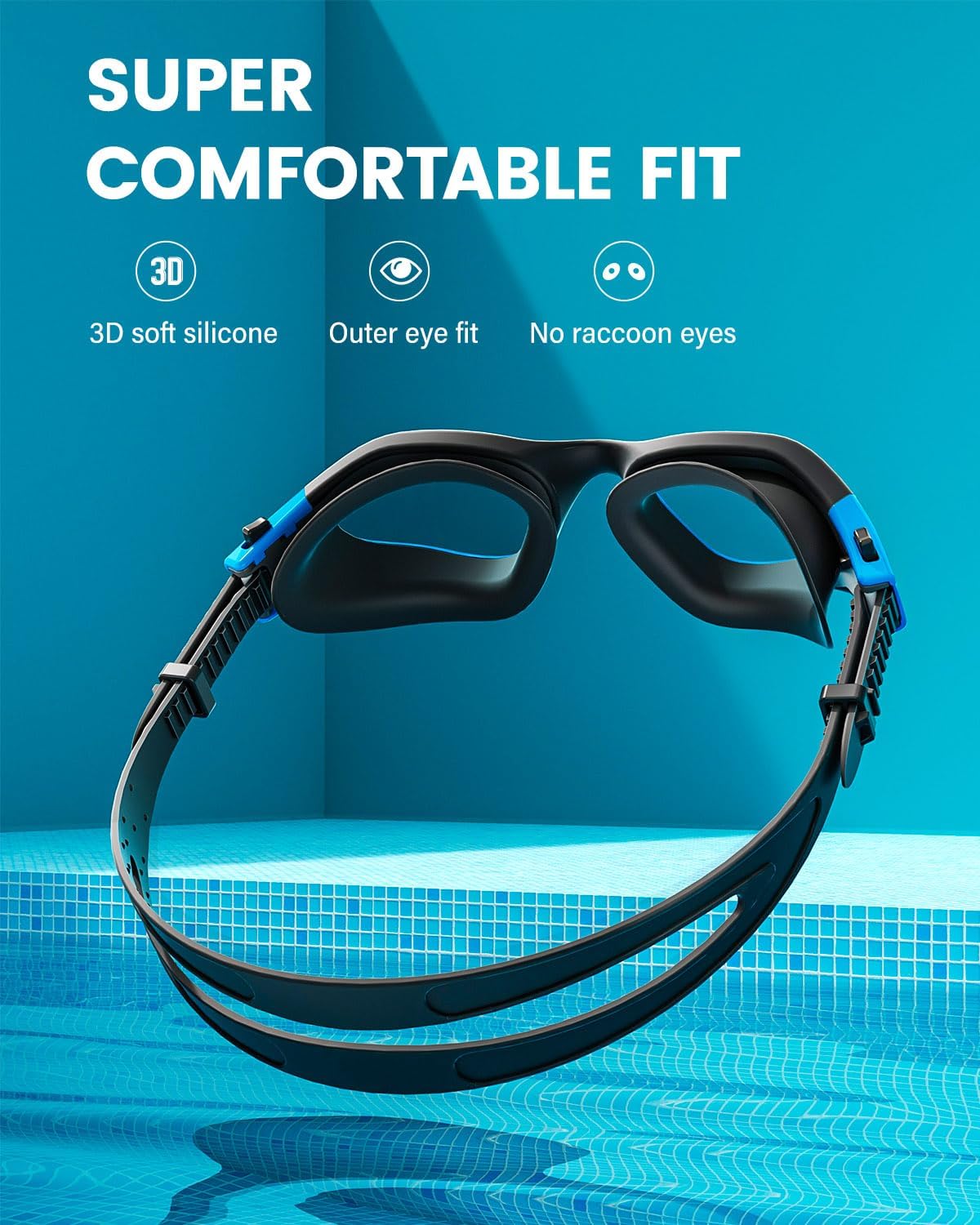 Thumbnail 5 de YAKAON G1Mini kids swim goggles for ages 6โ14 ๐๐ผ