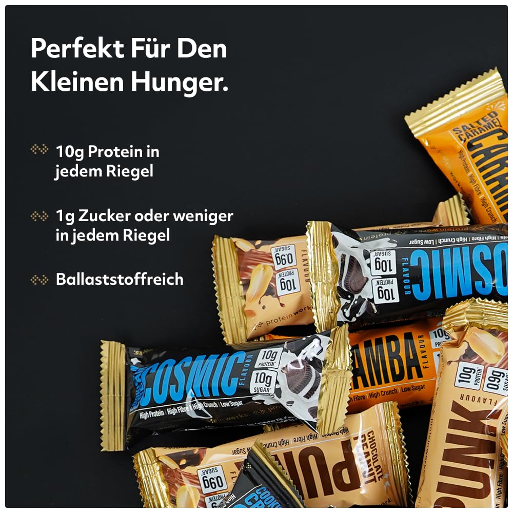 Thumbnail 4 de Der Big Little Protein Riegel – 20er Pack, Schoko-Haselnuss | 10 g Protein pro Riegel, wenig Zucker