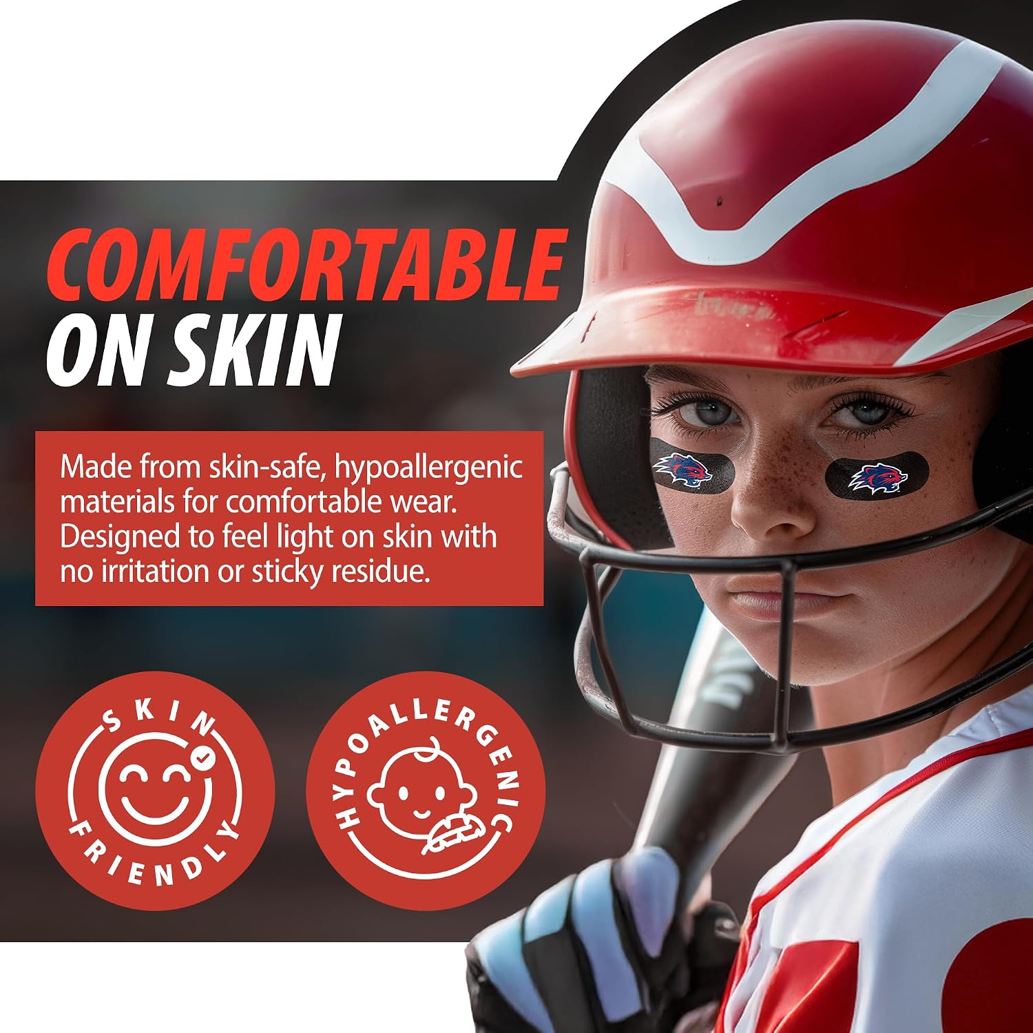 Detalle 1 de Fan-A-Peel Auburn Tigers Waterless Temporary Tattoo, Waterproof Peel-and-Stick